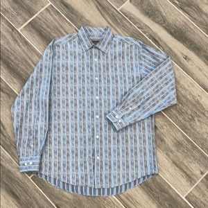 Johnston & Murphy Men’s L Tailored Fit Shirt EUC